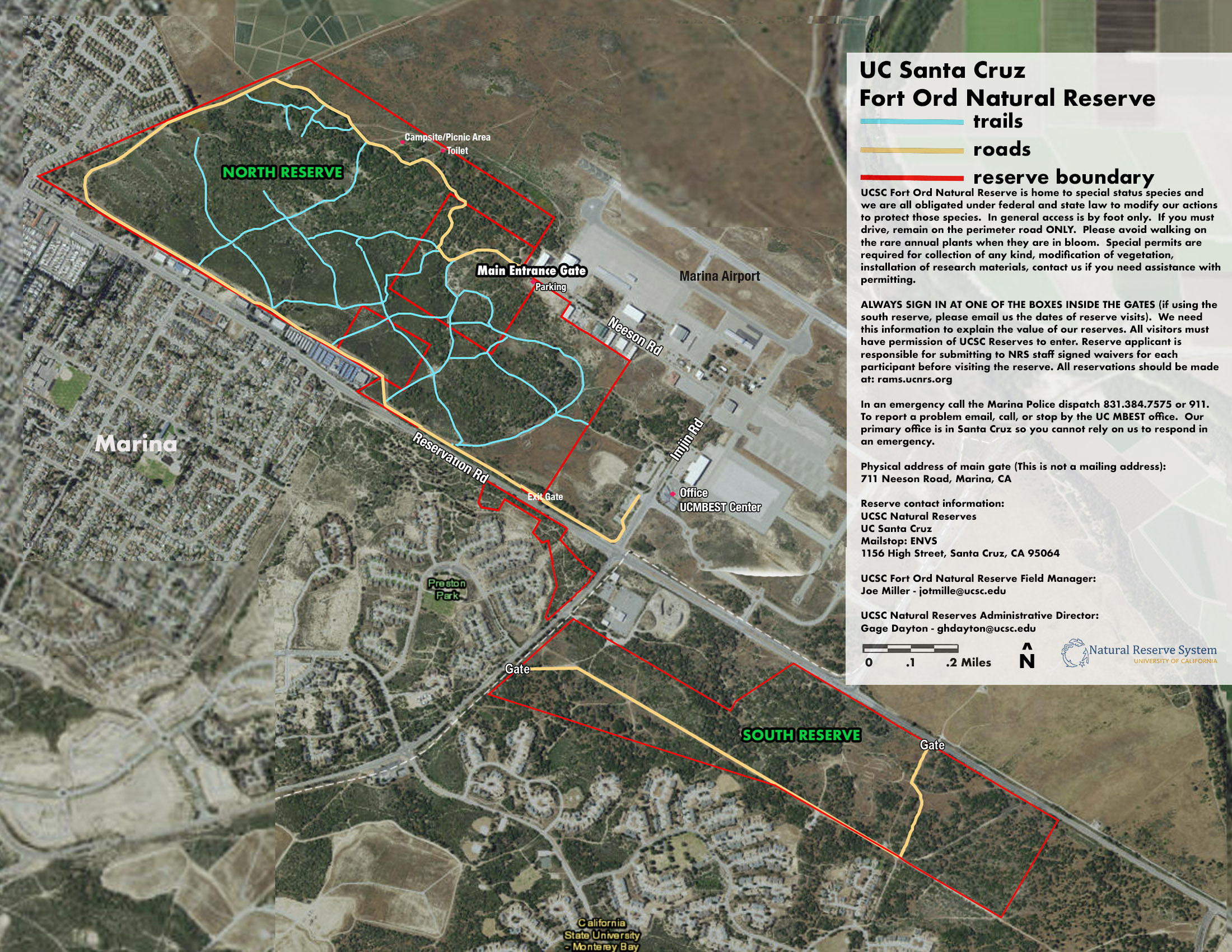 Map and Directions  California State University Monterey Bay